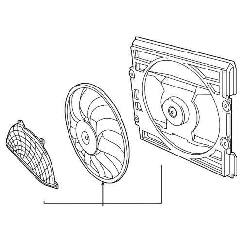 Radiator Fan-E65, E66, E67