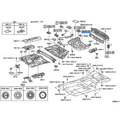 Rear Floor Pan Reinforcement - Toyota (Left Hand)