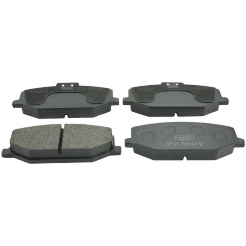 pad kit, disc brake, front - kit (with anti squeal shim)