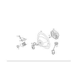 Mercedes-Benz Ignition Switch - ML320 ML350 ML430 ML55 ML500 1685451004