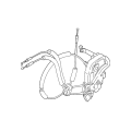 Nissan Front Door Lock & Remote Control Assembly Right Hand 80500-1LA0A