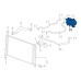 GENERAL MOTORS 84632822 Radiator Surge Tank