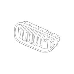 Carbon Fiber Front Kidney Grille Set - BMW M6 Competition GC Coupe F06/F12/F13