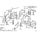 TOYOTA 61635-26050 Reinforcement, Quarter Panel, Upr Rh