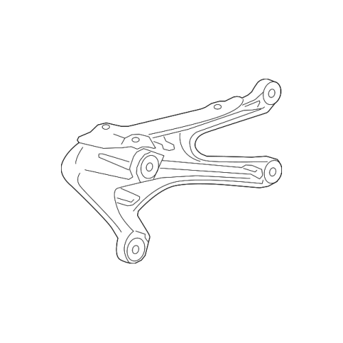 BMW 5 Series Right Side Engine Bracket OEM 22116861564