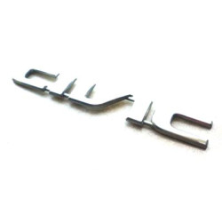 EMBLEM BADGE REAR LETTERS w/Adhesive For 2001-2005 HONDA CIVIC 75722-S5A-000