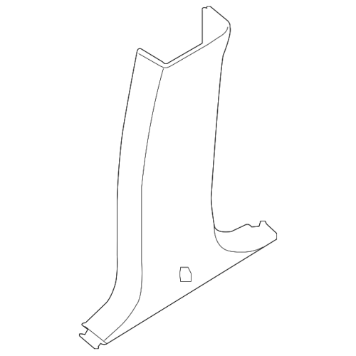 Garnish-Lock Pillarlower Lh