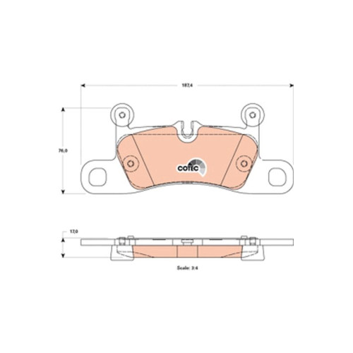 Brake Pad Set/Audi