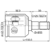 inner cv joint 23x35x25