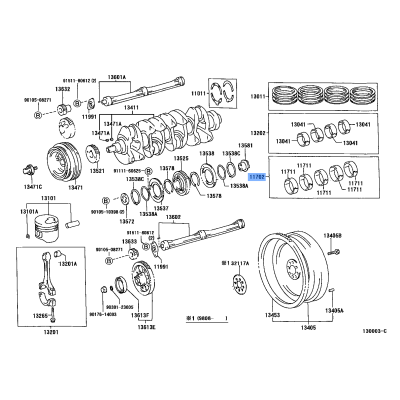 MAIN BEARING 0.25