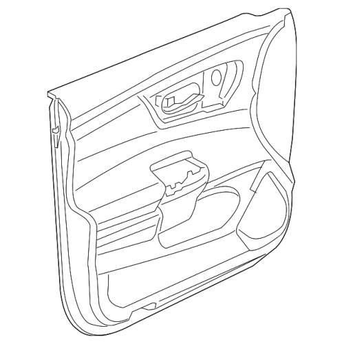 Finisher Assy-Front Door,