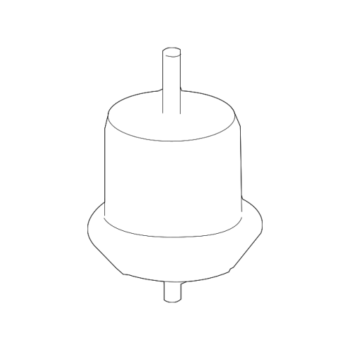 Genuine 2007-2008 GMC Acadia Engine Mount Rear 25857748