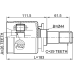 inner cv joint left 26x44x29