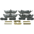 Disc Brake Pad Set - Semimetallic Rear - Febest 2101-EXPIVR - Fits 2007-2010 Ford Explorer