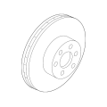 Genuine Nissan Rotor Brake 43206-1LB0A