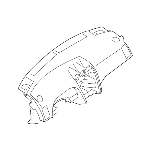 Panel & Pad Assy-Instrume