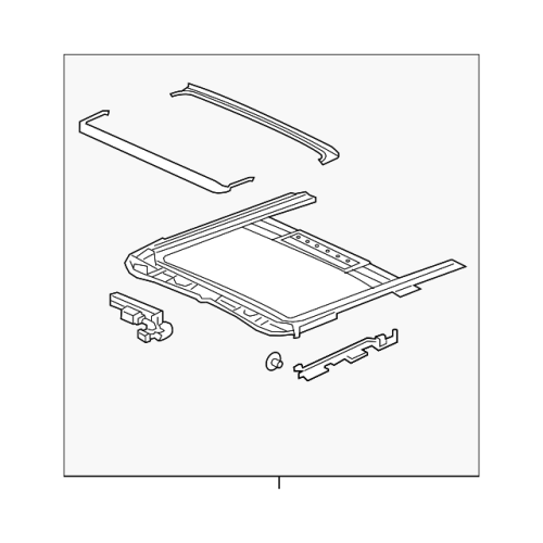 Rail Compl-Sunroof