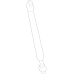 Genuine General Motors Liftgate Strut 15716095