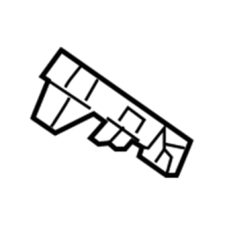GENERAL MOTORS 95003216 Passenger Side Front Bumper Fascia Guide