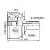 outer cv joint 28x65x30