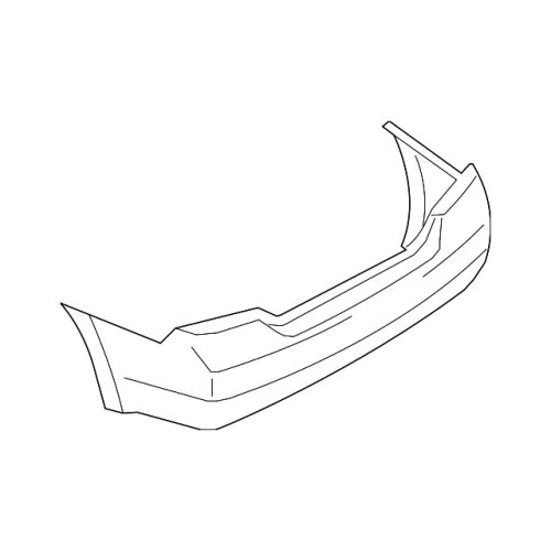 Bumper Set-Rear Seda