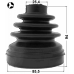 boot inner cv joint kit 85.5x94x25.4