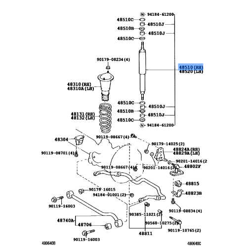 Absorber Assy,Shock,Front Rh/Lh
