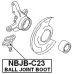 front arm ball joint boot 32x23.8x19.1