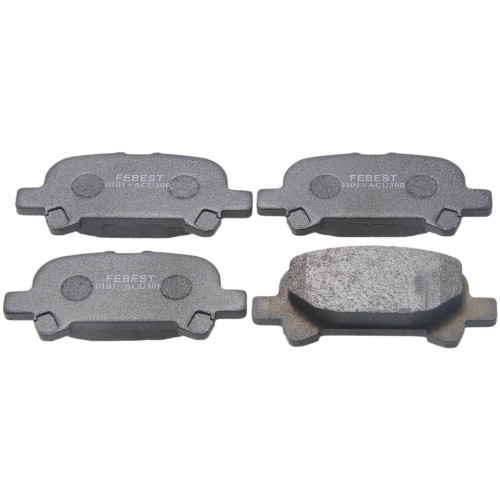 pad kit, disc brake, rear