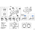 Cylinder & Key Set, Ignition Switch Lock - Toyota Land Cruiser Prado (J120)