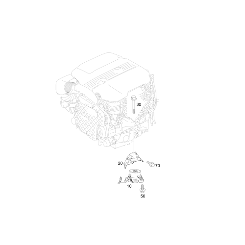 Engine Mounting Db W290/Gt/R