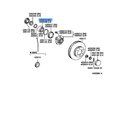 Frt Wheel Bearing