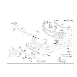 Frt Bumper Spioler Db W164/Ml