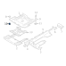 Splash Shield U-Nut & Screw Kit 7146981767 For BMW X5 X6