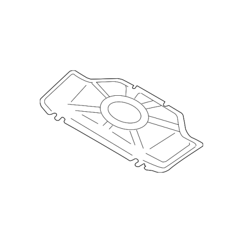 BMW X6 F16 F86 Bonnet Sound Insulation 7284629 51487284629