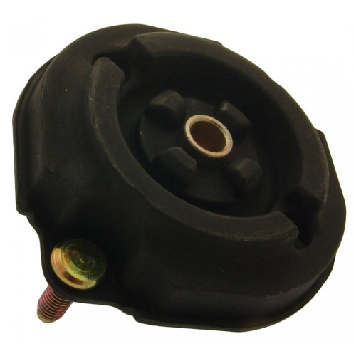 Rear shock absorber mounting