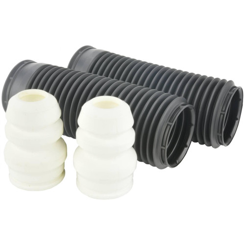 Boot with jounce bumper front shock absorber kit