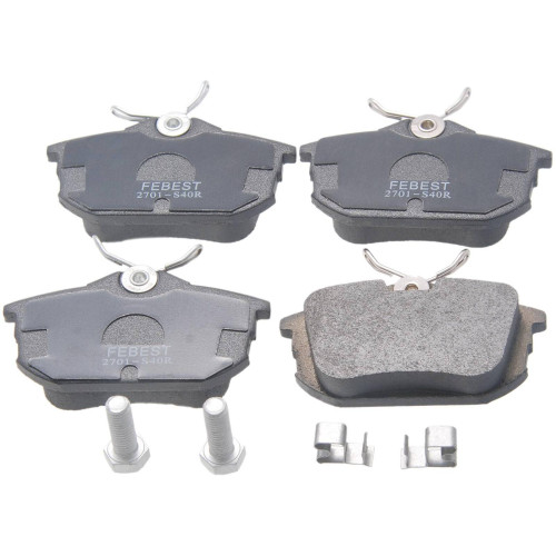 pad kit, disc brake, rear - kit (including bolts, with anti squeal shim)