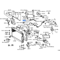 Toyota Land Cruiser Radiator Hose No. 3 16573-66010