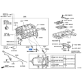 TOYOTA 15790-50010 Genuine Oil Nozzle Sub-Assembly Engine