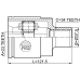 inner cv joint right 23x37.5x34