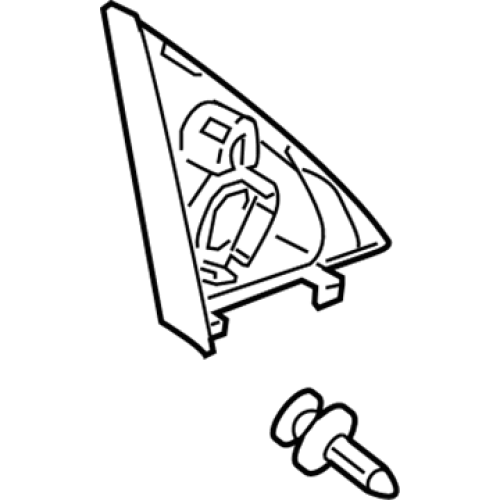 Door Mirror Trim Ring - Honda (72483-TA0-A01ZA)