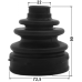 boot inner cv joint kit 72.5x90x22