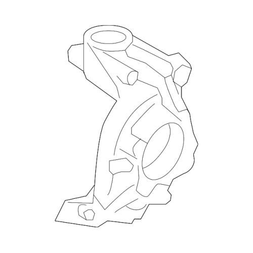 Genuine OEM Steering Knuckle Passenger Right for BMW F30 320i 328i 335i 340i (31216792288)