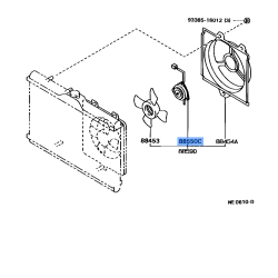 FAN MOTOR ASSY CONDENSER