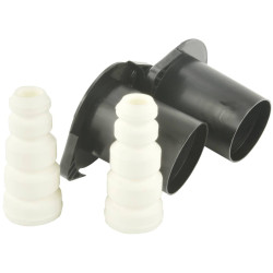 boot with jounce bumper rear shock absorber kit (set for two sides)
