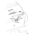 TOYOTA 85241-0K010 Genuine Arm Assy, Rear Wiper