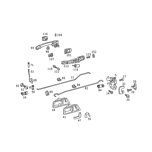 Interior Handle Assembly