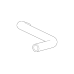 GENERAL MOTORS 84919468 Upper Hose Radiator