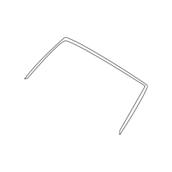 Genuine OEM Front Windshield Molding For BMW Z4 03-08
